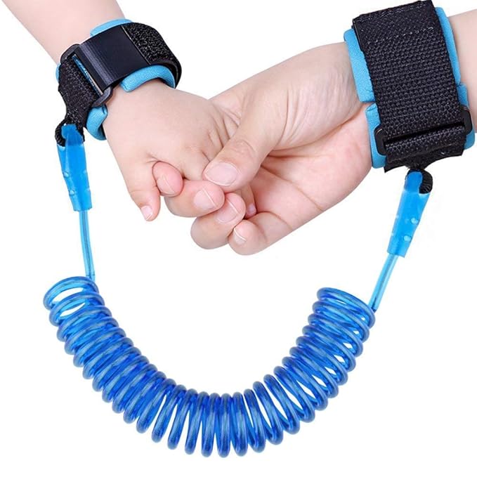 Anti Lost Wrist Link With Lock And Key For Baby Safety, Best Safety Harness/Band For Kids
