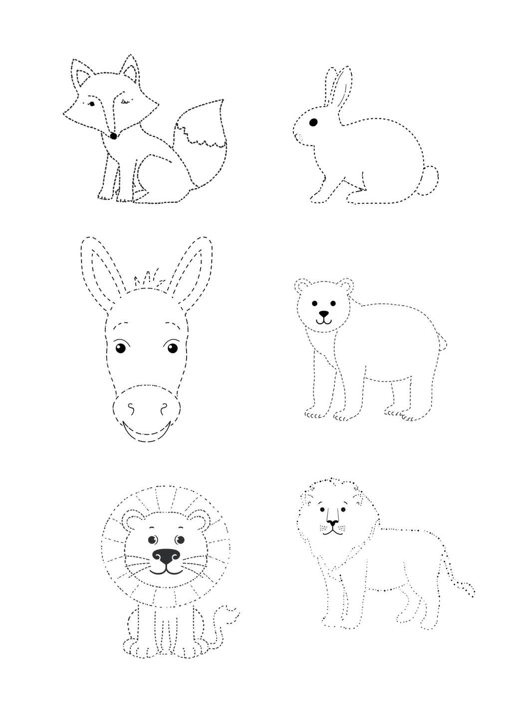 Free Tracing & Practice PDF
