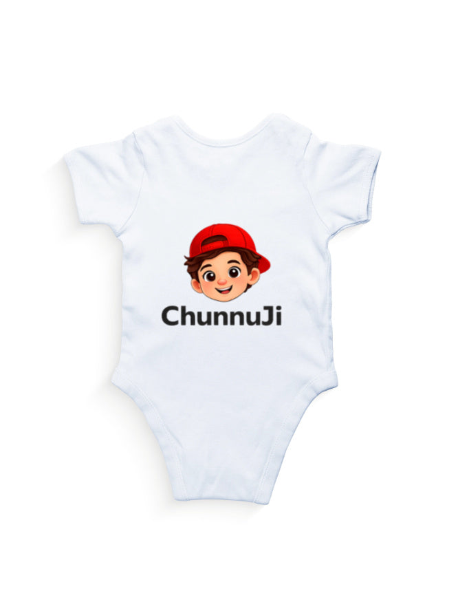 ChunnuJi Holi Baby Romper – 100% Cotton 180 GSM | Soft Festival Bodysuit for Babies 0-12 Months | Premium Kids Wear | ChunnuJiMart