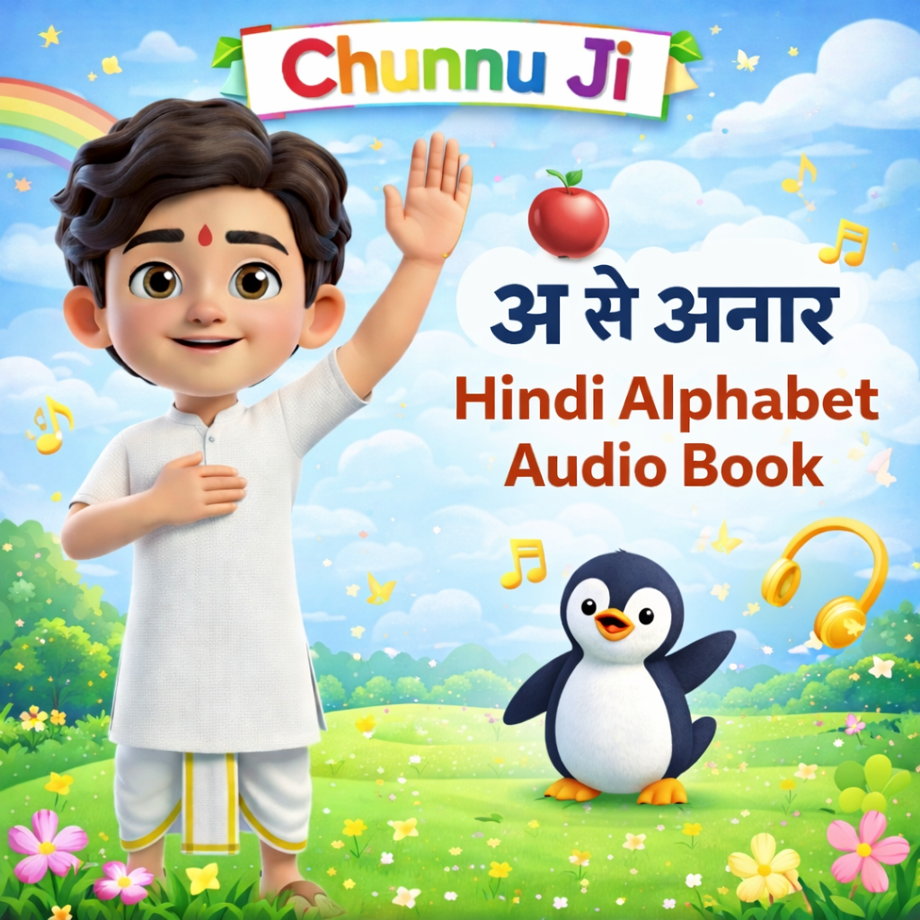 अ से अः Hindi Vowels Audio | Chunnu Ji ke Saath Hindi Swar