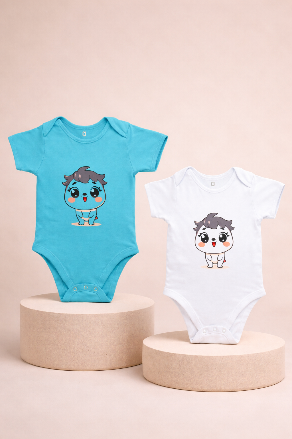 ChunnuJi Premium Cotton Baby Bodysuit - Kids Rompers- Soft Newborn Onesiefor For Daily Comfort | Unisex Infant Wea