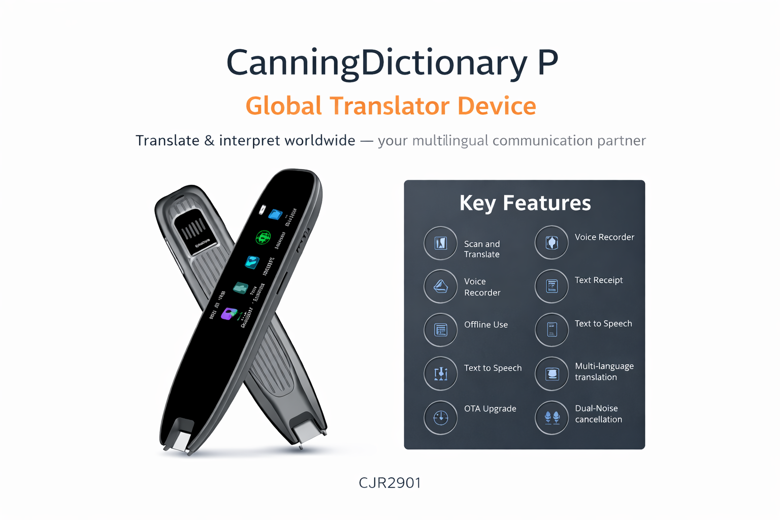 ChunnuJi Smart Reading Pen™ – AI Translation & Scanning Pen for Students & Teachers