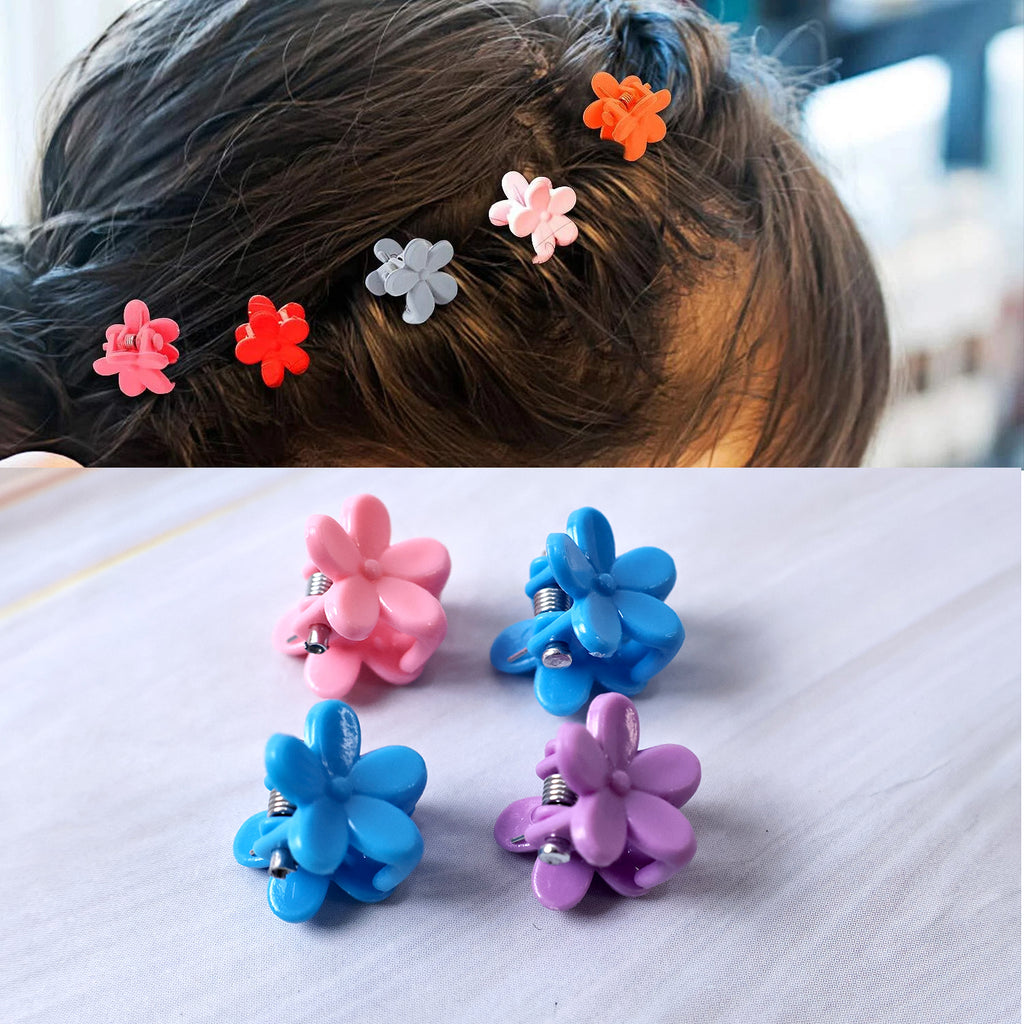 Kids Hair Bands Rubber Bands  Cute Hair Clips In Storage Box (Mix Design  1 Set) - Baby Care