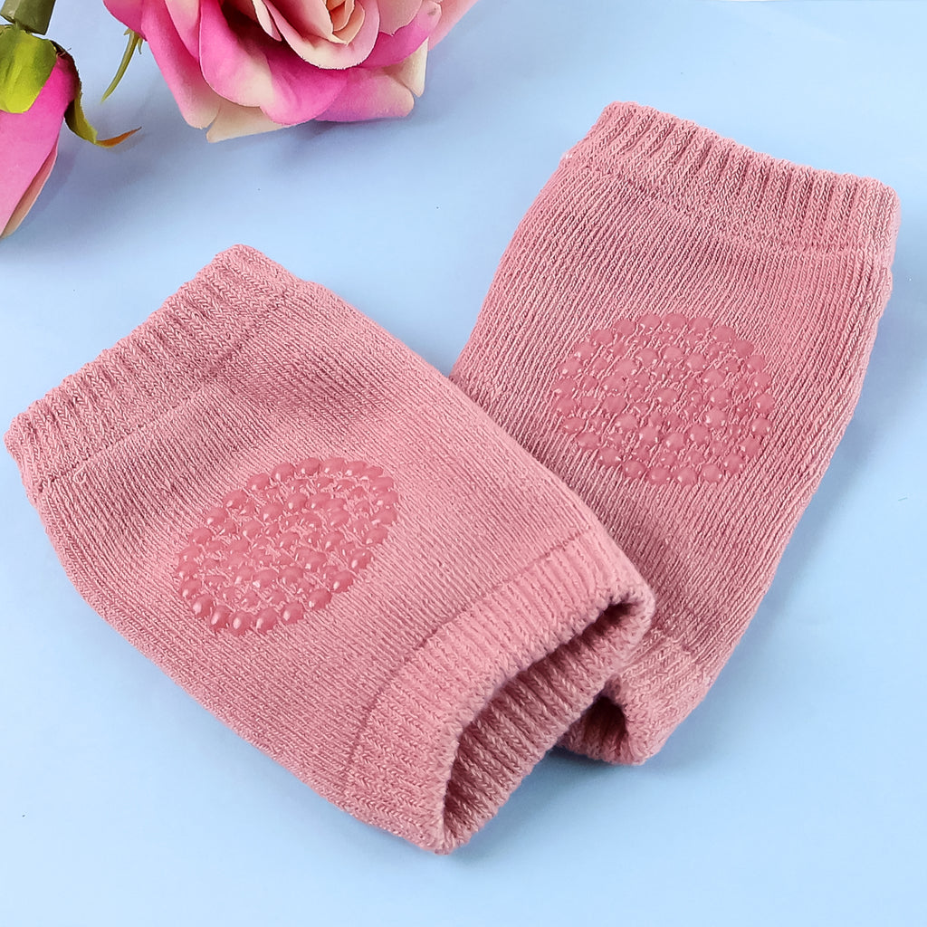 Pink Toddler Wool Knee Warmers | Soft Knit Leg Warmers & Baby Knee Guards