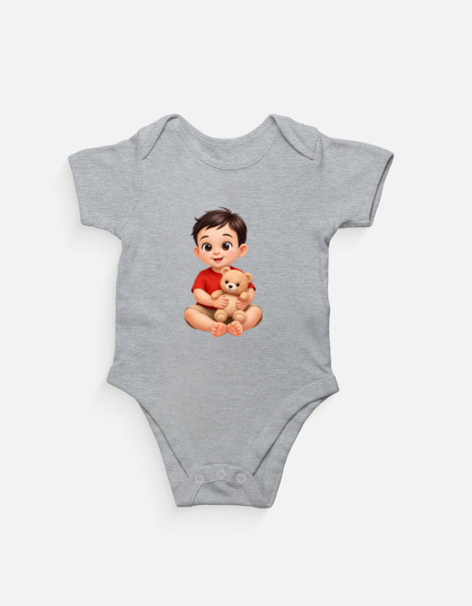 Chunnu Ji Baby Romper for 6–18 Months | Soft Cotton Infant Romper with Cute Print