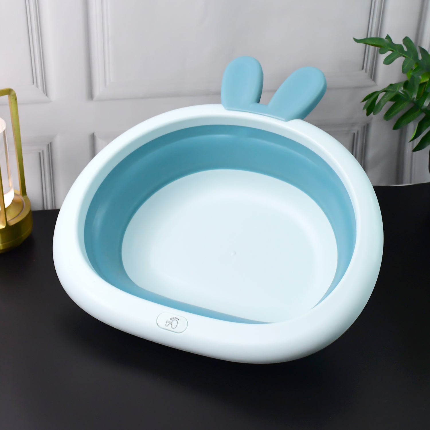 Foldable Multipurpose Collapsible Basin With Bunny Ear Handle - Baby Care