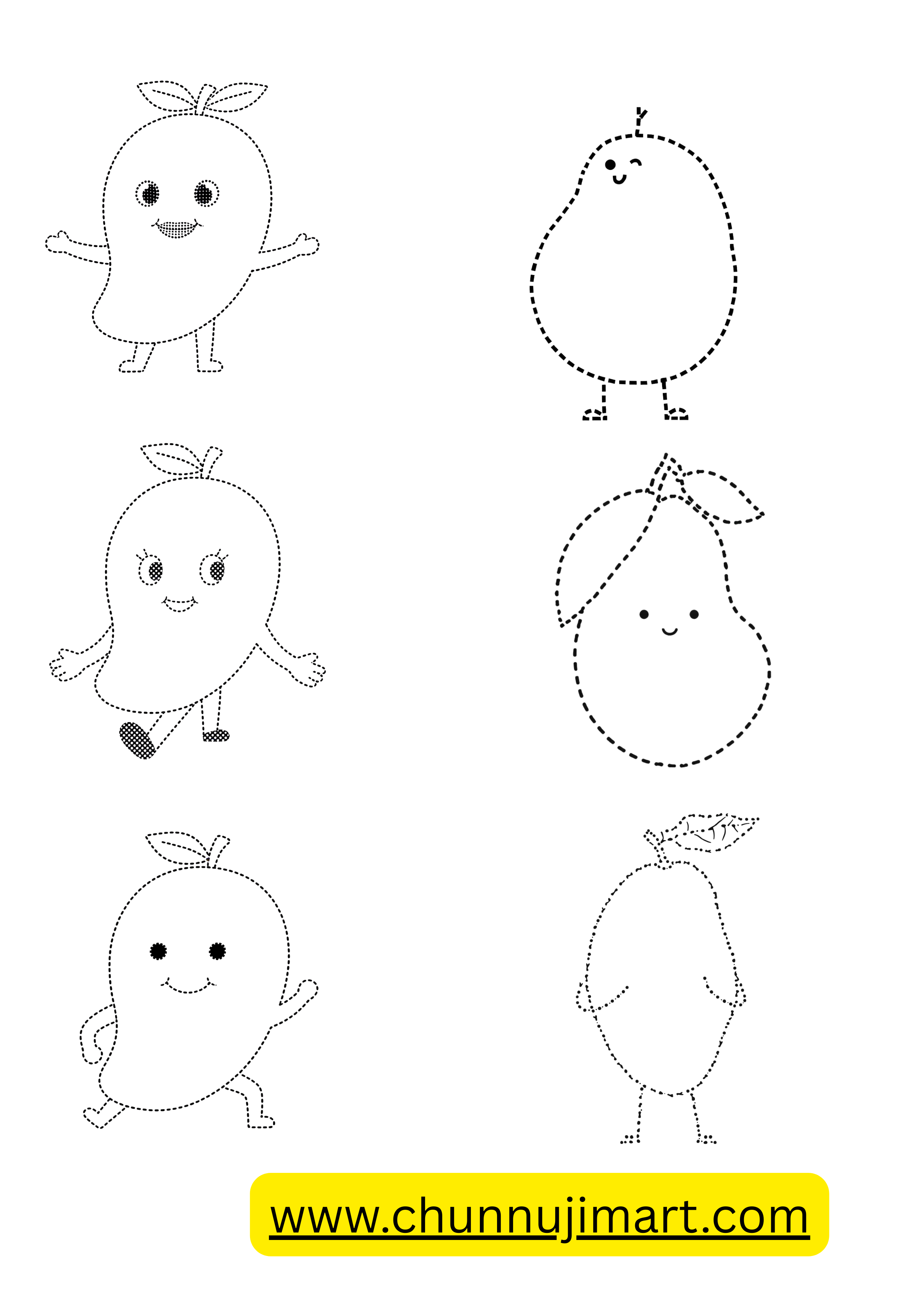 M for Mango Tracing & Coloring Book for Kids (3–5 Years) | Fun Printable Learning PDF