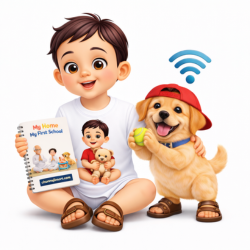 Chunnu Ji Baby Romper for 6–18 Months | Soft Cotton Infant Romper with Cute Print