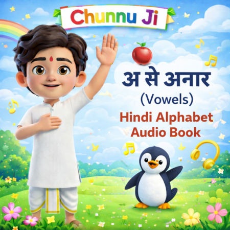 Chunnu Ji Hindi Alphabet (Vowels) Audio Book | अ से अनार तक मज़ेदार सीख