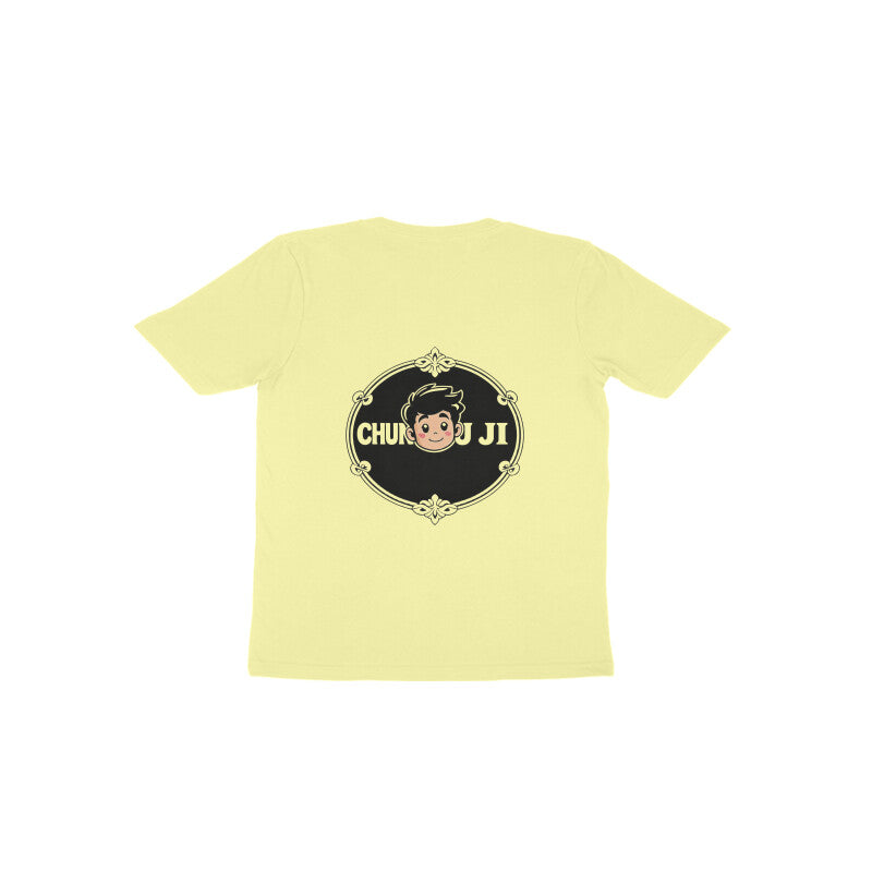 Chunnu Ji Toddler Cotton T-Shirt | Cute Baby & Puppy Tee
