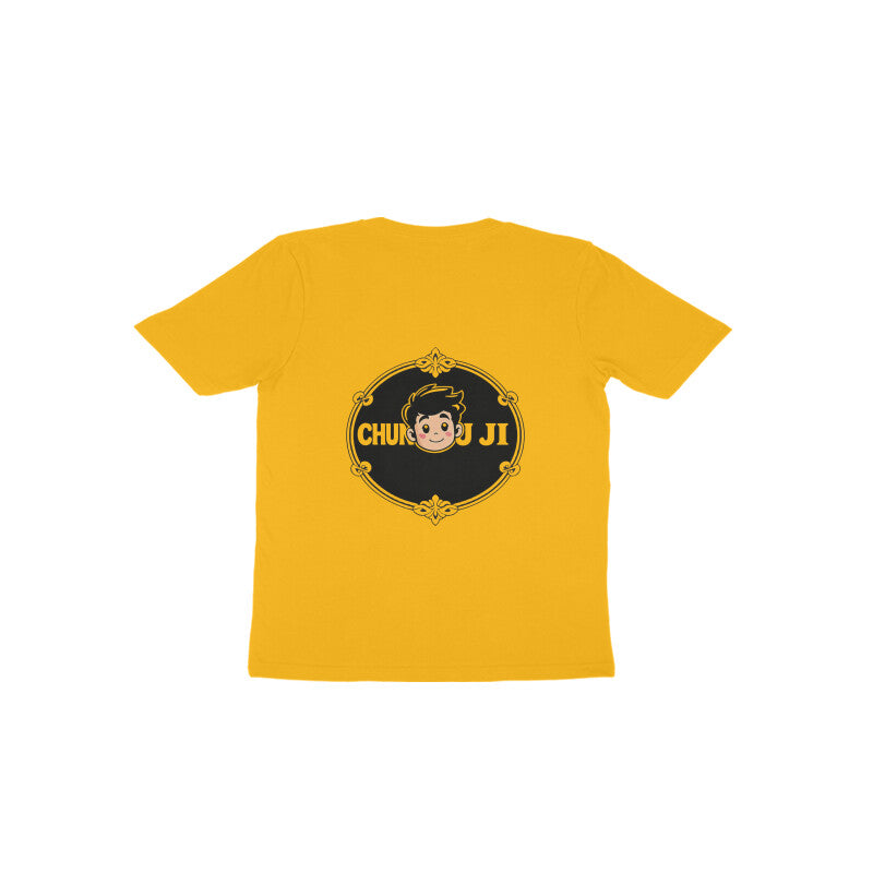 Chunnu Ji Toddler Cotton T-Shirt | Cute Baby & Puppy Tee
