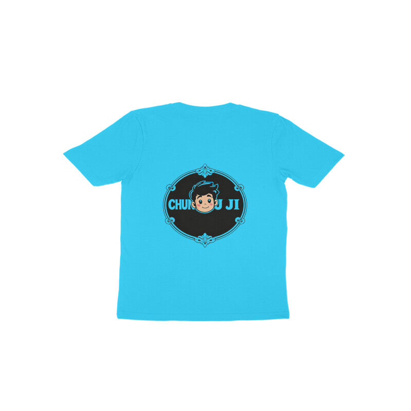 Chunnu Ji Toddler Cotton T-Shirt | Cute Baby & Puppy Tee
