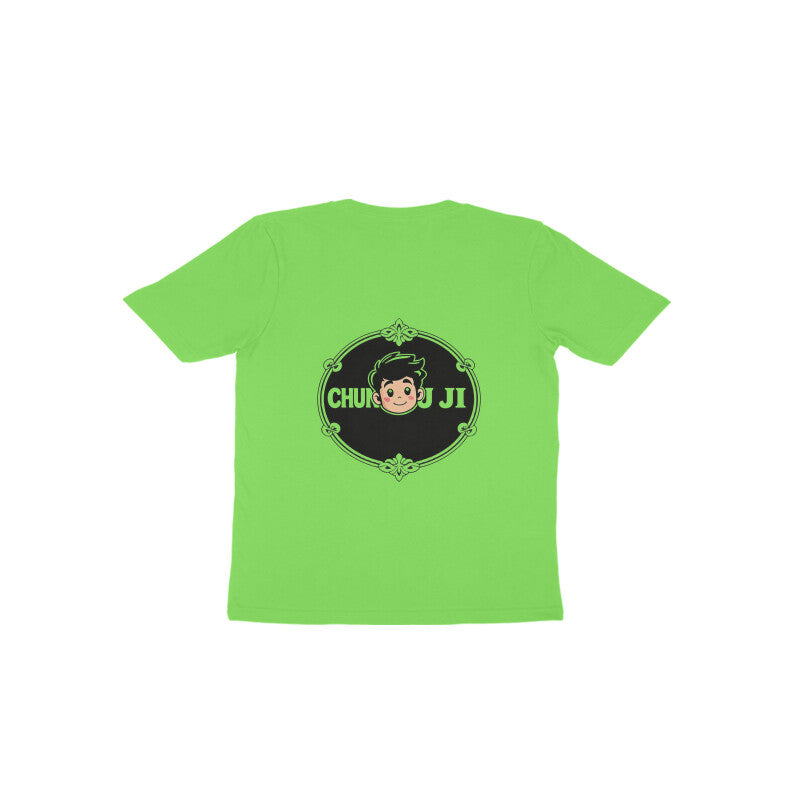 Chunnu Ji Toddler Cotton T-Shirt | Cute Baby & Puppy Tee