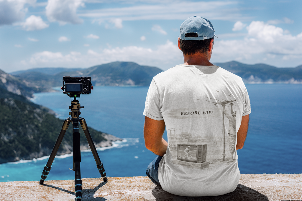 Before WiFi – A ChunnuJi Urban Nostalgia Oversized Tee