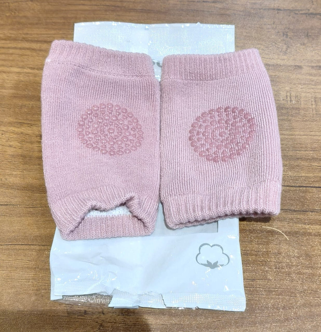 Pink Toddler Wool Knee Warmers | Soft Knit Leg Warmers & Baby Knee Guards