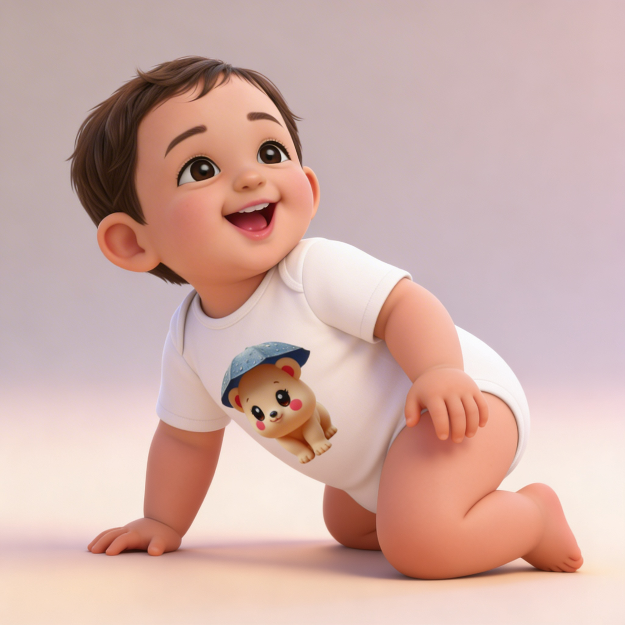 100% Cotton Baby Bodysuit (180 GSM) – Soft & Breathable Onesie